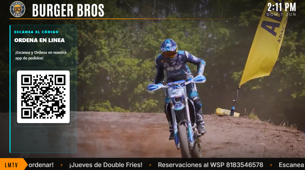 LMTV en pantalla