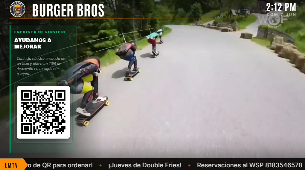 LMTV en pantalla